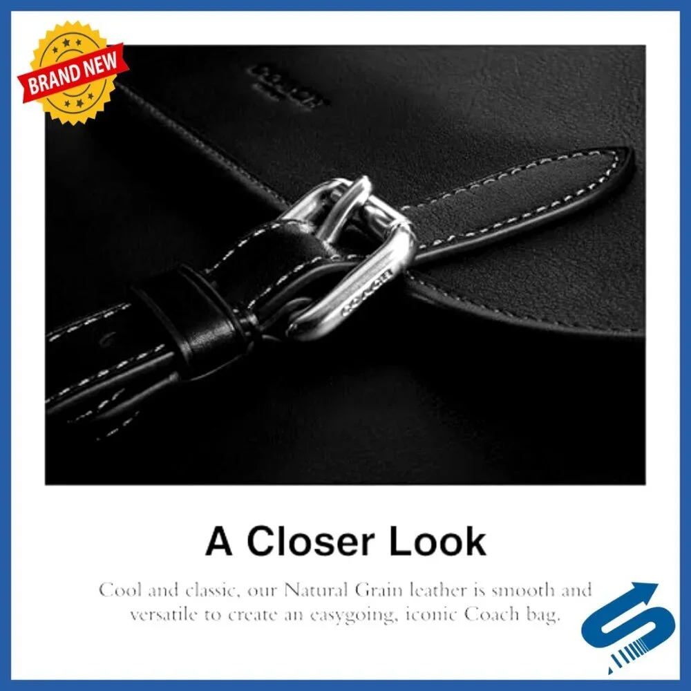 Leather Messenger Bag with Detachable Strap, Crossbody Wear